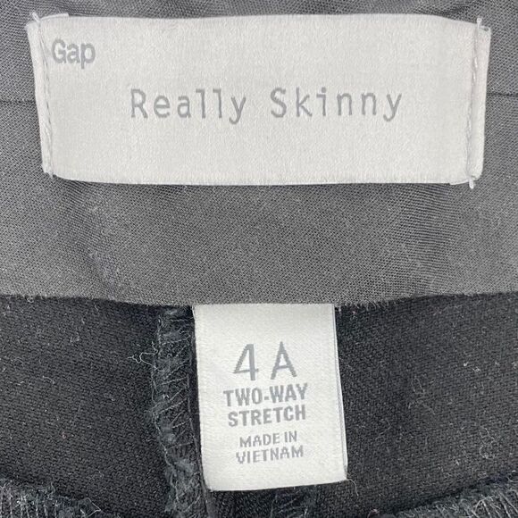 GAP Really Skinny Two-Way Stretch Pants - Black - Picture 7 of 9